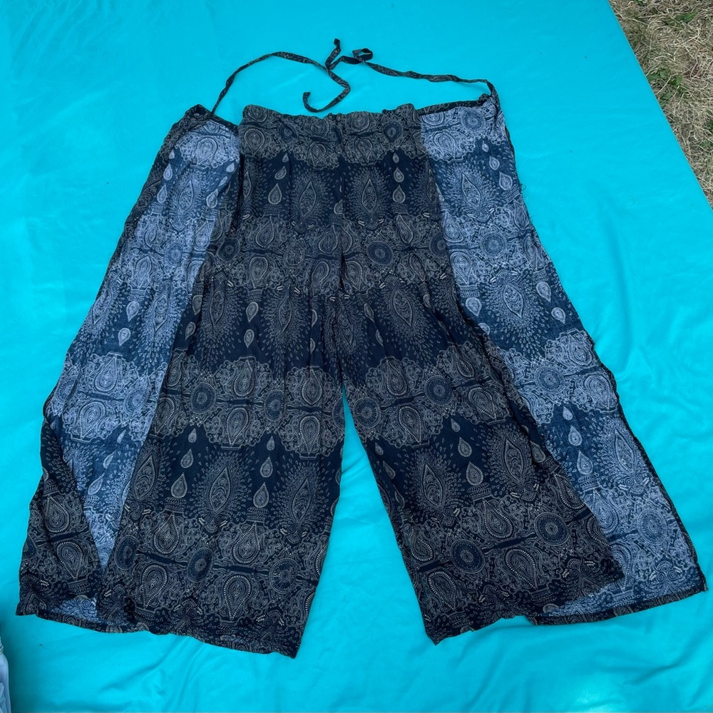 Rayon pant skirt